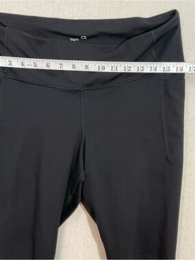 GAPFIT Black High Rise Power Leggings Side Pockets /Large/  Workout A++